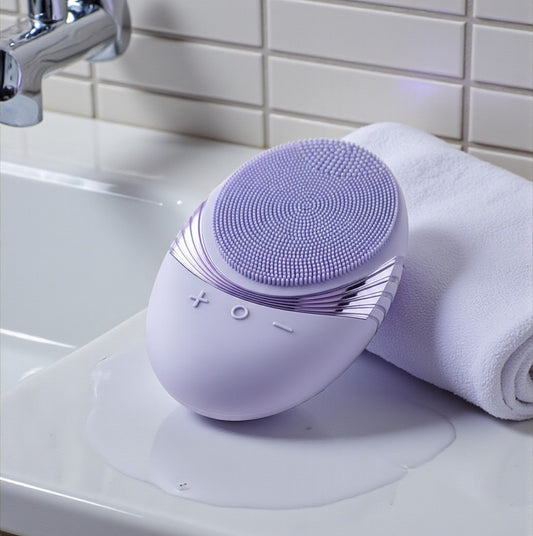 LumI™ | Brosse Nettoyante Faciale Électrique Silicone