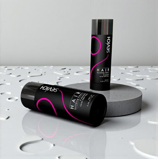 HairFiber™ | Fibres Capillaires Densifiantes Kératine 25g Anti-Calvitie Sevich