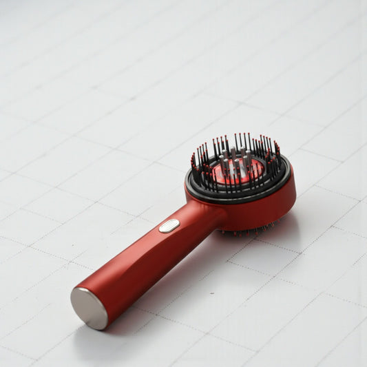 ScalpCare™ | Peigne Massage Électrique Microcourant Lumière Rouge
