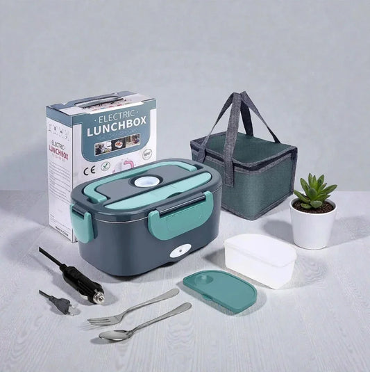 Boîte à lunch électrique HotBox portable 1,5L avec câbles voiture et maison