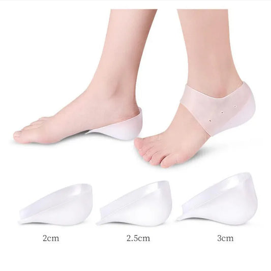 ComfortStep™ | Semelles Orthopédiques Gel Augmentation Hauteur 5cm pour pieds fragile