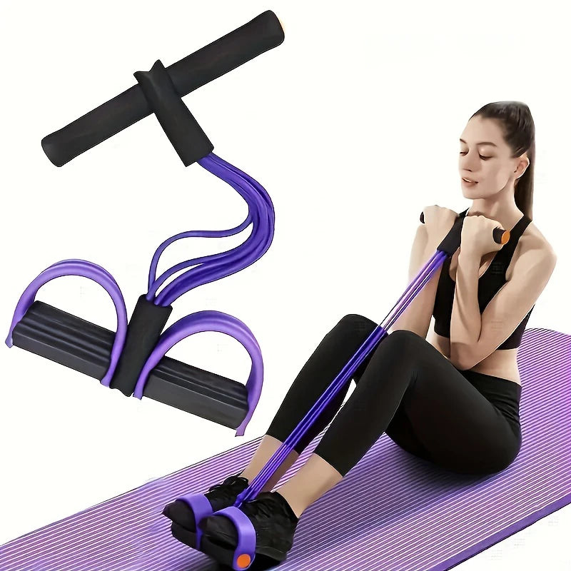 Élastique de Tension 6 Tubes – Yoga & Abdos