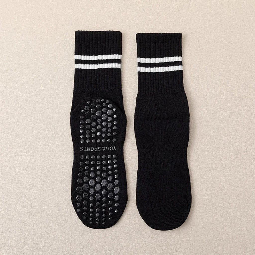 Chaussettes Antidérapantes Pilates & Yoga – Lot 1/2/3/6