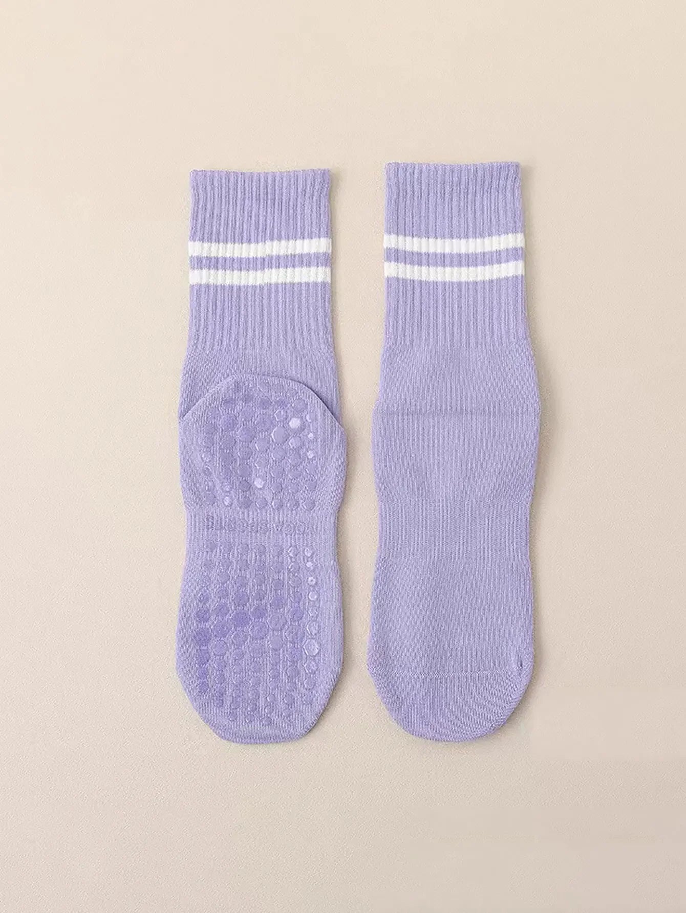 Chaussettes Antidérapantes Pilates & Yoga – Lot 1/2/3/6